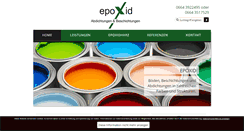 Desktop Screenshot of epoxid.at