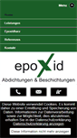 Mobile Screenshot of epoxid.at